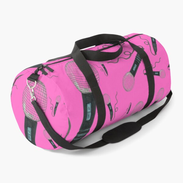 Item preview, Pink Mic Drop Hand Drawn Retro Microphone designed and sold by H3designs.