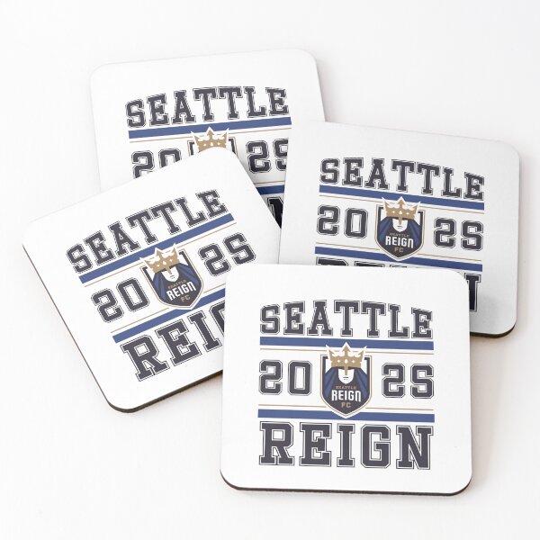 Item preview, Logotipo vintage de fútbol de la NWSL del Seattle Reign FC designed and sold by coffeepolicy.