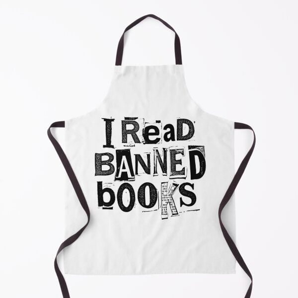 Item preview, I Read Banned Books Funny Bookish Ransom Note Reader Library designed and sold by GrandeDuc.
