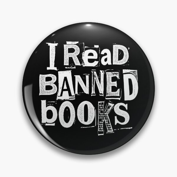 Item preview, I Read Banned Books Funny Bookish Ransom Note Reader Library designed and sold by GrandeDuc.