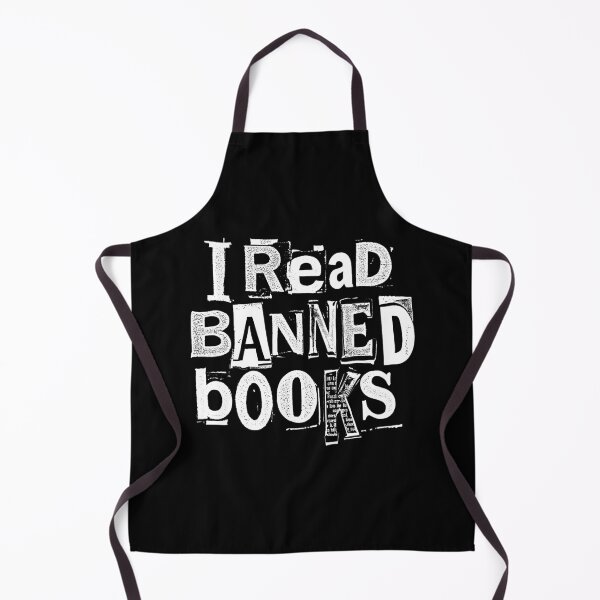 Item preview, I Read Banned Books Funny Bookish Ransom Note Reader Library designed and sold by GrandeDuc.