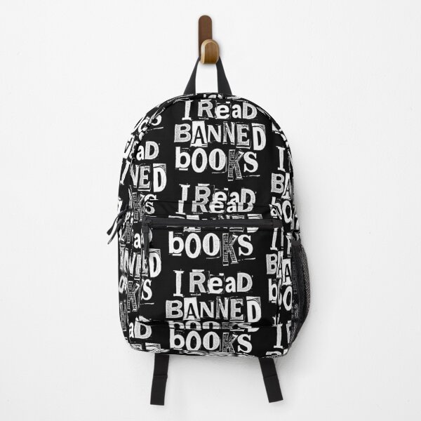 Item preview, I Read Banned Books Funny Bookish Ransom Note Reader Library designed and sold by GrandeDuc.