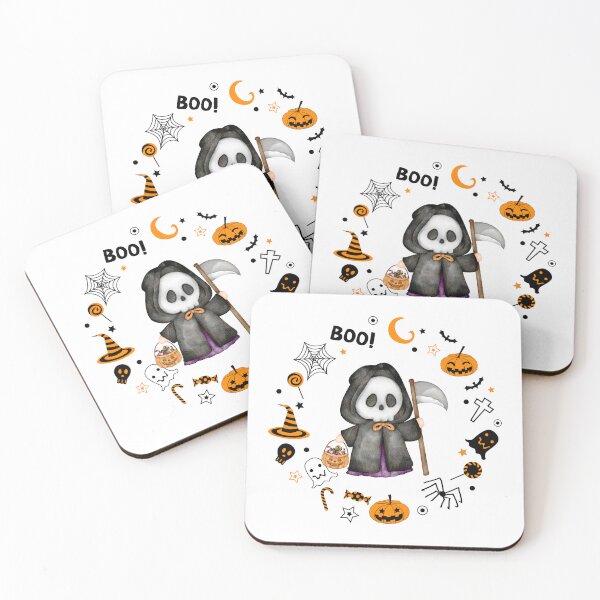 Item preview, Sweet Grim Halloween designed and sold by BankDesign2001.