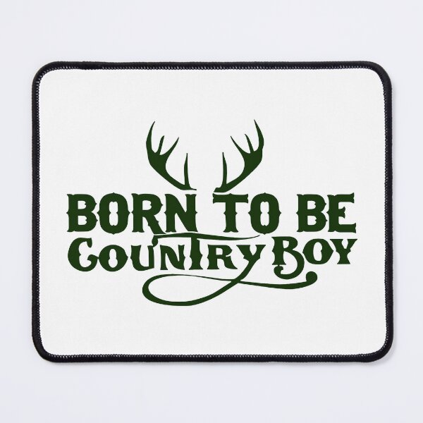 Item preview, Born To Be Country Boy; designed and sold by StickerApe.