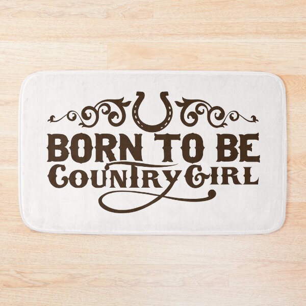 Item preview, Born To Be Country Girl; designed and sold by StickerApe.