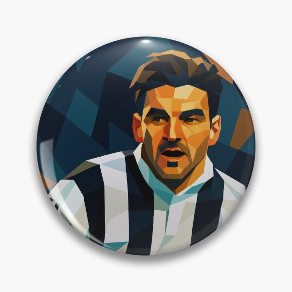 Item preview, Phillipe Albert Football Legend Newcastle Vector Art designed and sold by kakarikihill.