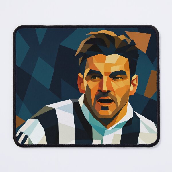 Item preview, Phillipe Albert Football Legend Newcastle Vector Art designed and sold by kakarikihill.