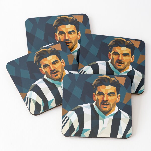 Item preview, Phillipe Albert Football Legend Newcastle Vector Art designed and sold by kakarikihill.