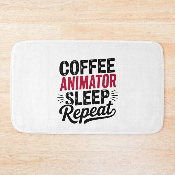 Item preview, Coffee Animator Sleep Repeat - Funny Animator Lover designed and sold by Watsonarts.