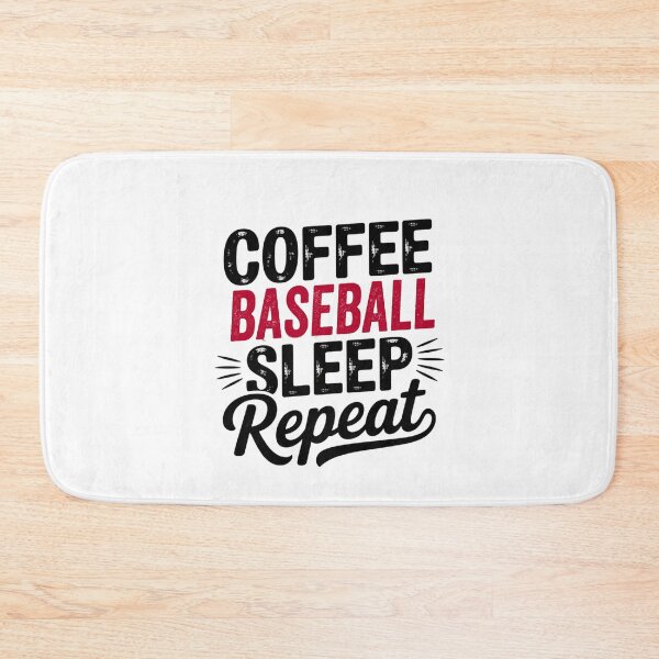 Item preview, Coffee Baseball Sleep Repeat - Funny Baseball Lover designed and sold by Watsonarts.