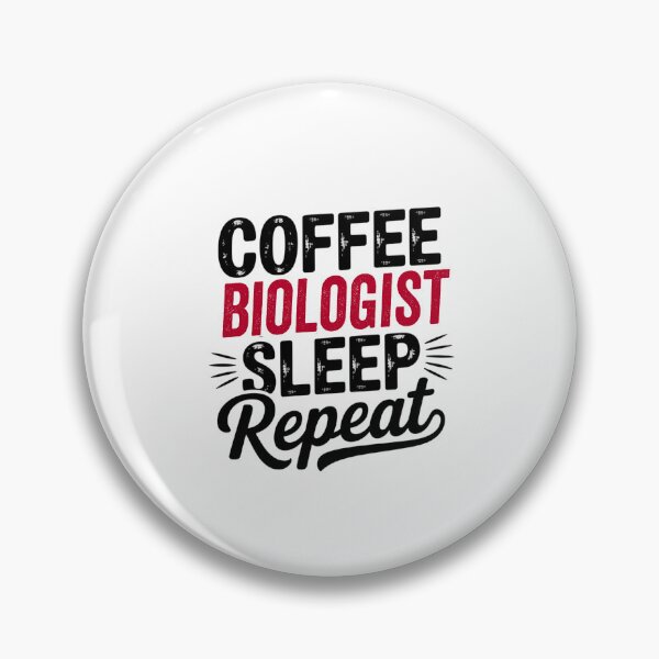 Item preview, Coffee Biologist Sleep Repeat - Funny Biologist Lover designed and sold by Watsonarts.