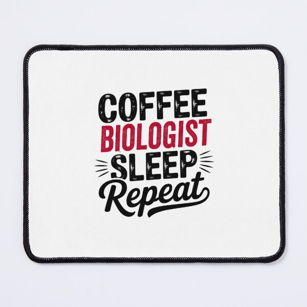 Item preview, Coffee Biologist Sleep Repeat - Funny Biologist Lover designed and sold by Watsonarts.