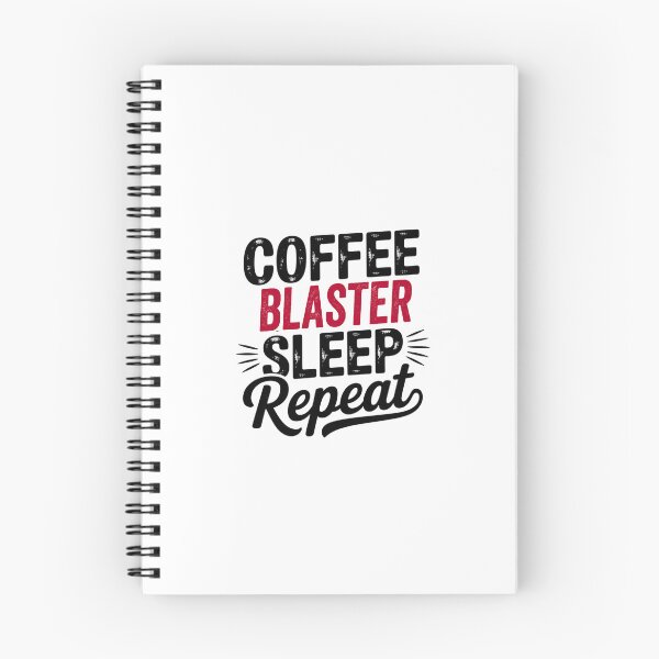 Item preview, Coffee Blaster Sleep Repeat - Funny Blaster Lover designed and sold by Watsonarts.