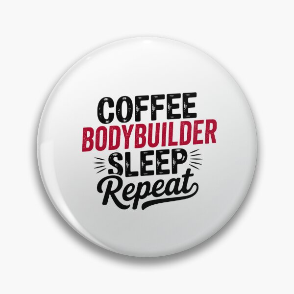Item preview, Coffee Bodybuilder Sleep Repeat - Funny Bodybuilder Lover designed and sold by Watsonarts.