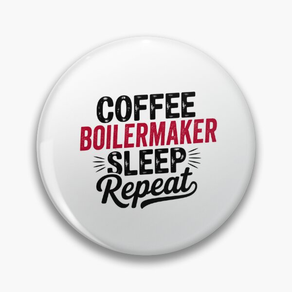 Item preview, Coffee Boilermaker Sleep Repeat - Funny Boilermaker Lover designed and sold by Watsonarts.