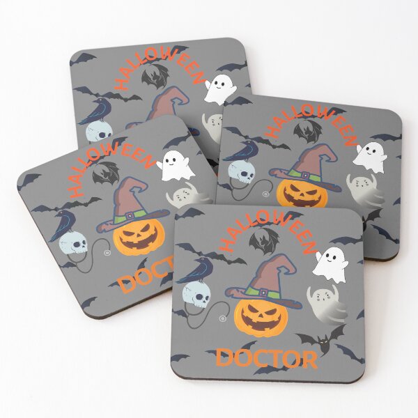 Artikelvorschau, Halloween-Arzt - süßes Halloween-Arzt-Design entworfen und verkauft von TheGiggleBliss.
