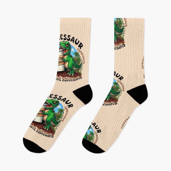 Item preview, Dinosaur pun-Espressaur extinct until caffeinated  designed and sold by Abibless1998.