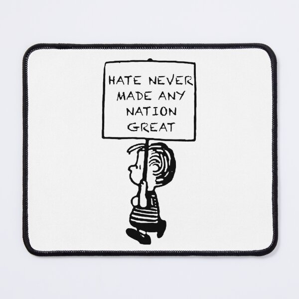 Item preview, Hate Never Made Any Nation Great; designed and sold by StickerApe.