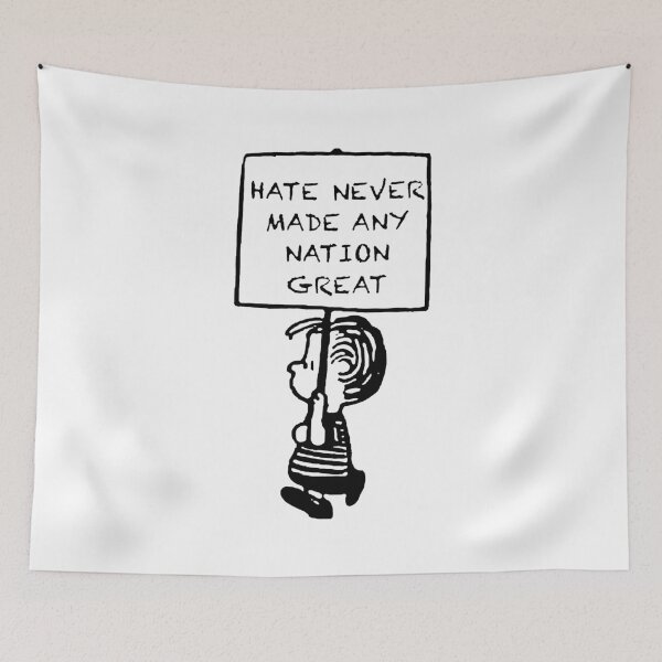 Item preview, Hate Never Made Any Nation Great; designed and sold by StickerApe.
