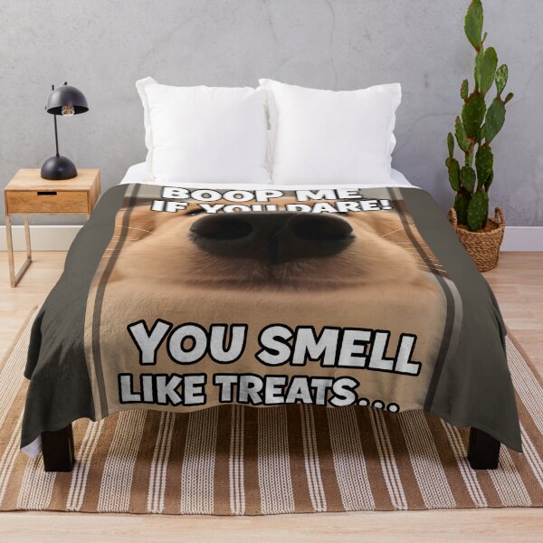 Item preview, Close-Up Dog Nose: BOOP ME IF YOU DARE! You Smell Like Treats... designed and sold by VinBasis.