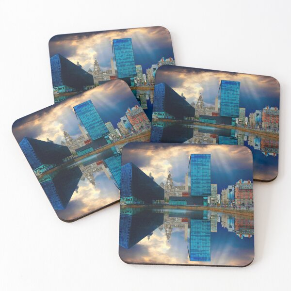 Item preview, Liverpool Cityscape Reflection designed and sold by Alisonchambers2.