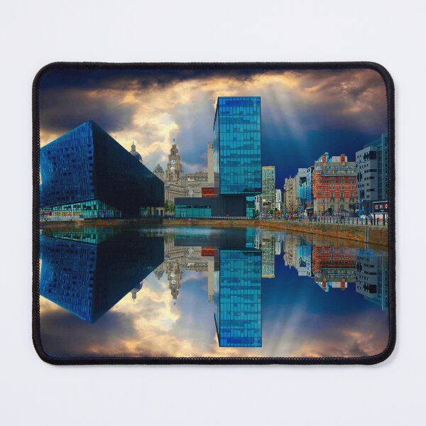 Item preview, Liverpool Cityscape Reflection designed and sold by Alisonchambers2.