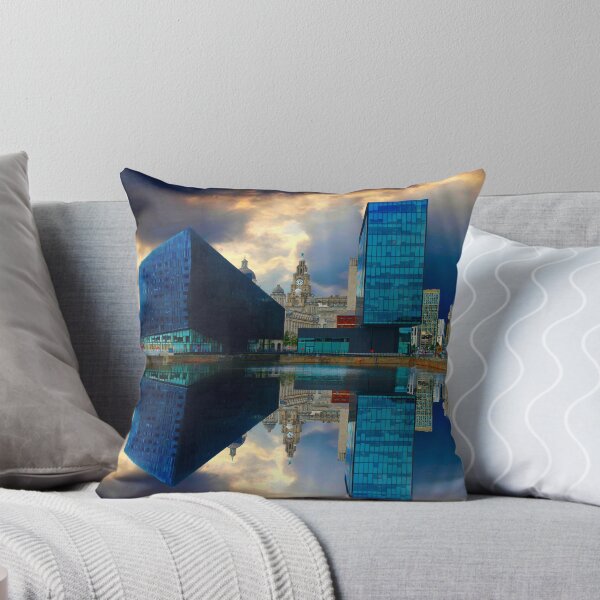 Item preview, Liverpool Cityscape Reflection designed and sold by Alisonchambers2.