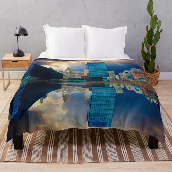 Item preview, Liverpool Cityscape Reflection designed and sold by Alisonchambers2.