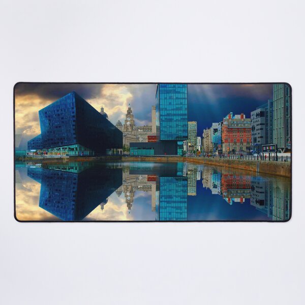 Item preview, Liverpool Cityscape Reflection designed and sold by Alisonchambers2.