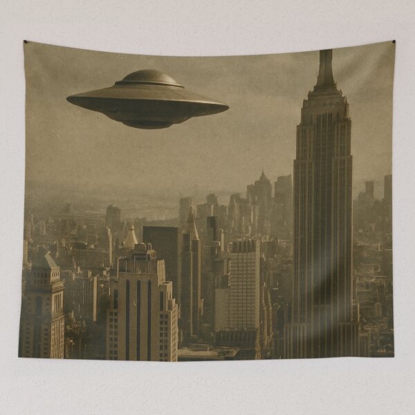 Item preview, UFO over New York designed and sold by Mauswohn.
