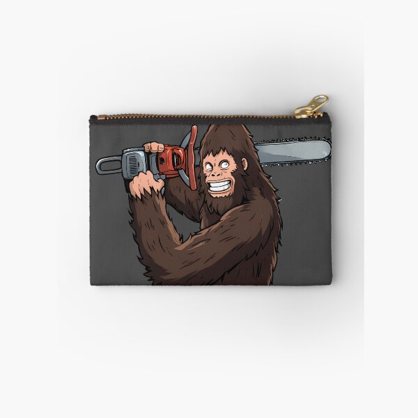 Item preview, Sasquatch Chainsaw designed and sold by Funny Vintage Stickers And T-Shirts.