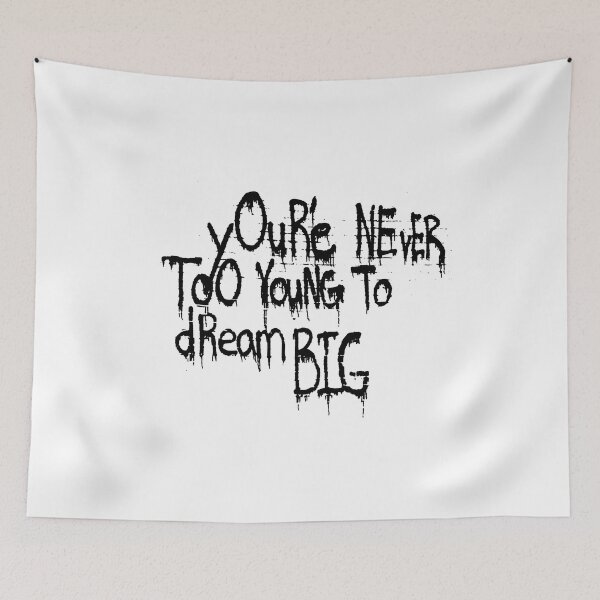 Item preview, You Are Never To Young; Graffiti Style;  designed and sold by StickerApe.