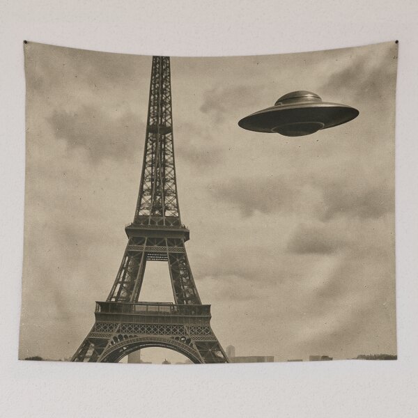 Item preview, UFO over Paris designed and sold by Mauswohn.