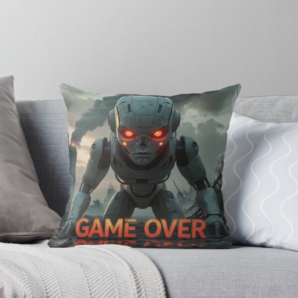 Item preview, Game Over – Giant AI Robot vs. Humanity designed and sold by smitke.