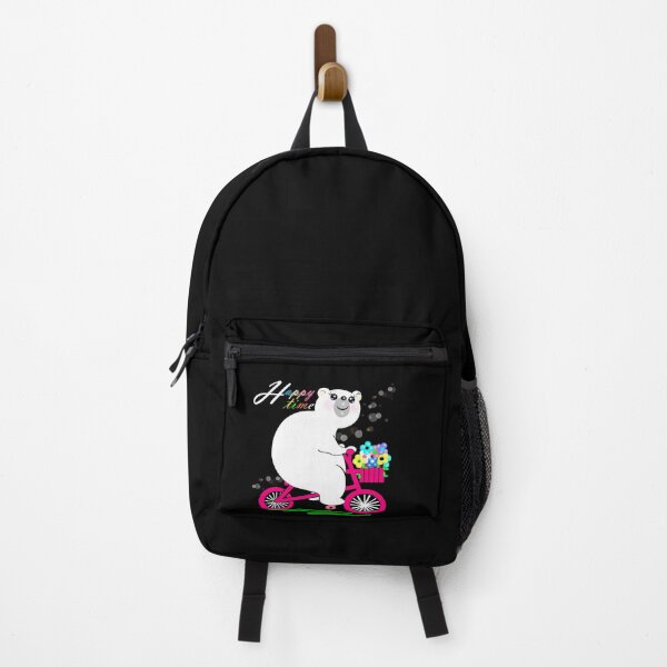 Item preview, Happily biking, the polar bear zooms along. designed and sold by Shirley cute art .