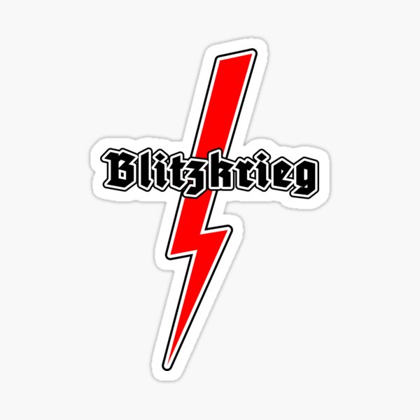 Blitzkrieg Blitz Sticker