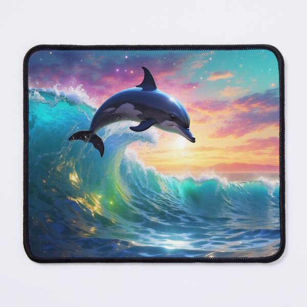 Item preview, DOLPHIN BORN TO SURF designed and sold by AussieConcepts.