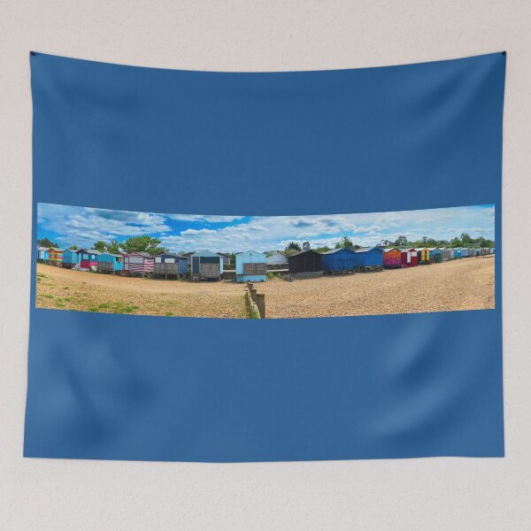 Item preview, Seasalter Beach Huts Panorama designed and sold by Alisonchambers2.