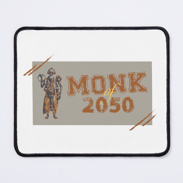 Item preview, Futuristic Monk of 2050 Concept Art designed and sold by deepbalance.