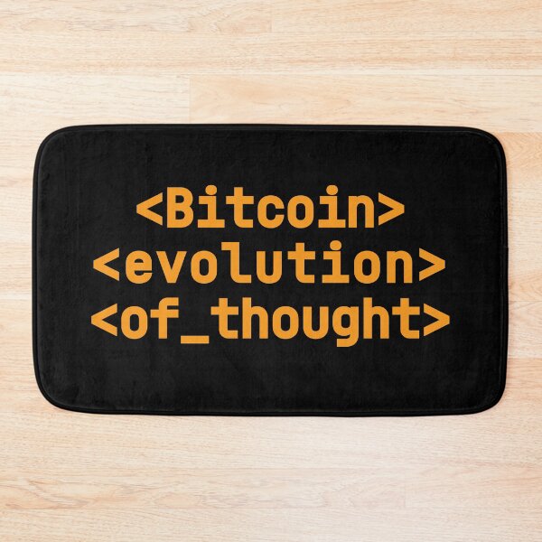 Item preview, Evolution - BTC Mindset Edition designed and sold by Silvernuit.