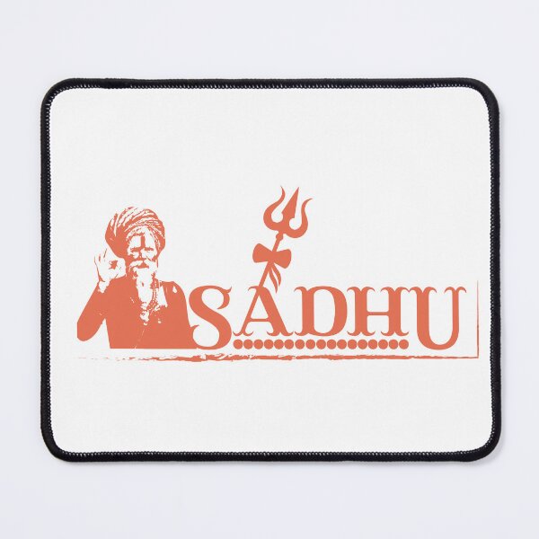 Item preview, Sadhu Spiritual Trident Graphic Design Art designed and sold by deepbalance.