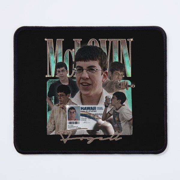Item preview, McLovin (Fogell) Vintage Retro Bootleg designed and sold by MadShroomPrints.