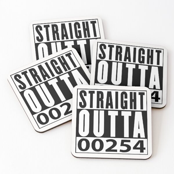 Item preview, Straight Outta 00254; Kenya; Hip Hop Style;  designed and sold by StickerApe.