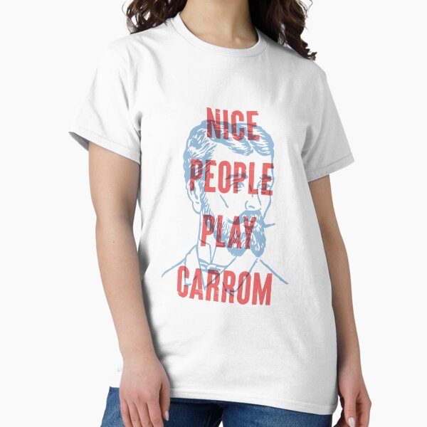 Item preview, Nice People Play Carrom designed and sold by Vintagrafica.