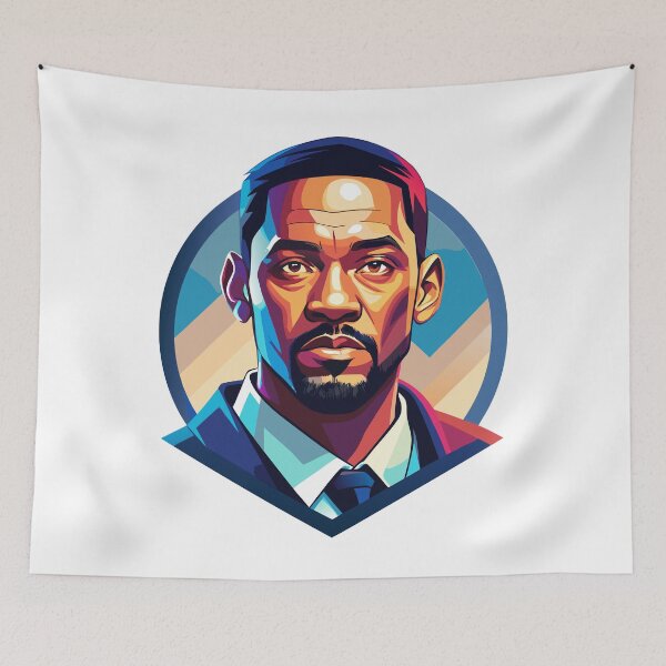 Item preview, Will Smith Abstract Art , Will Smith designed and sold by graphic-genie.