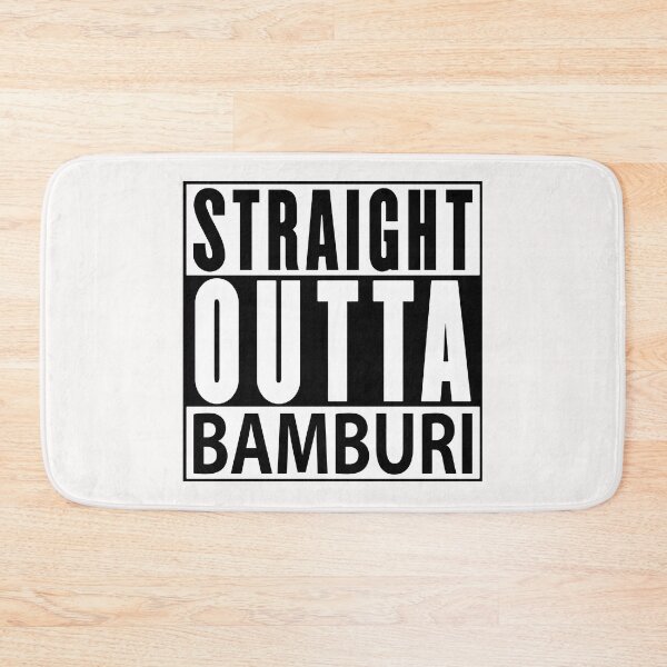 Item preview, Straight Outta Bamburi; Kenya; Hip Hop Style;  designed and sold by StickerApe.