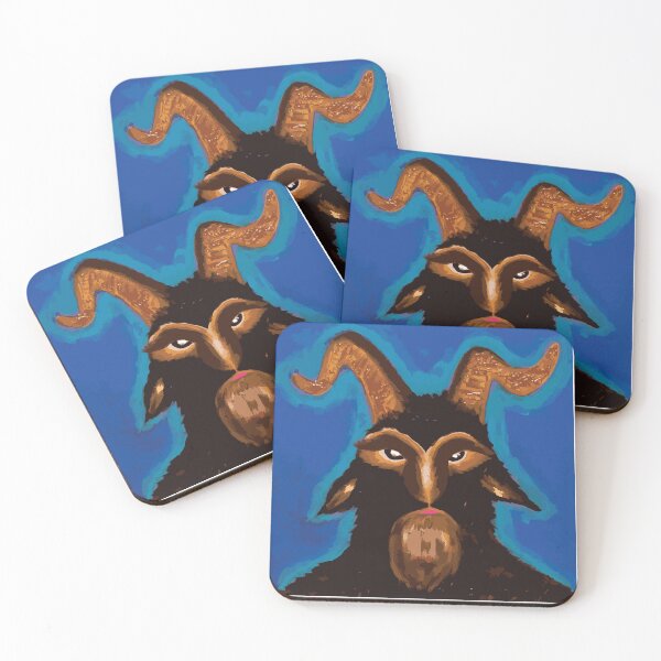 Item preview, The Goat's Stare  designed and sold by LauraCoxArt.