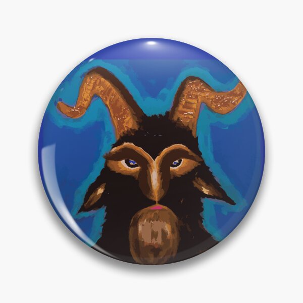 Item preview, The Goat's Stare  designed and sold by LauraCoxArt.