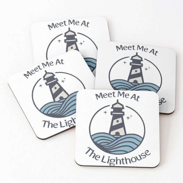 Item preview, Meet Me At The Lighthouse designed and sold by NorthOceanCo.