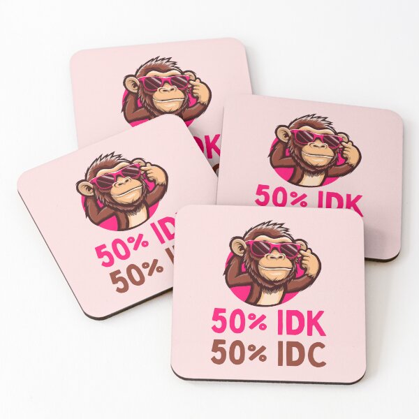 Item preview, IDK IDC designed and sold by Fanverse Merchandise.